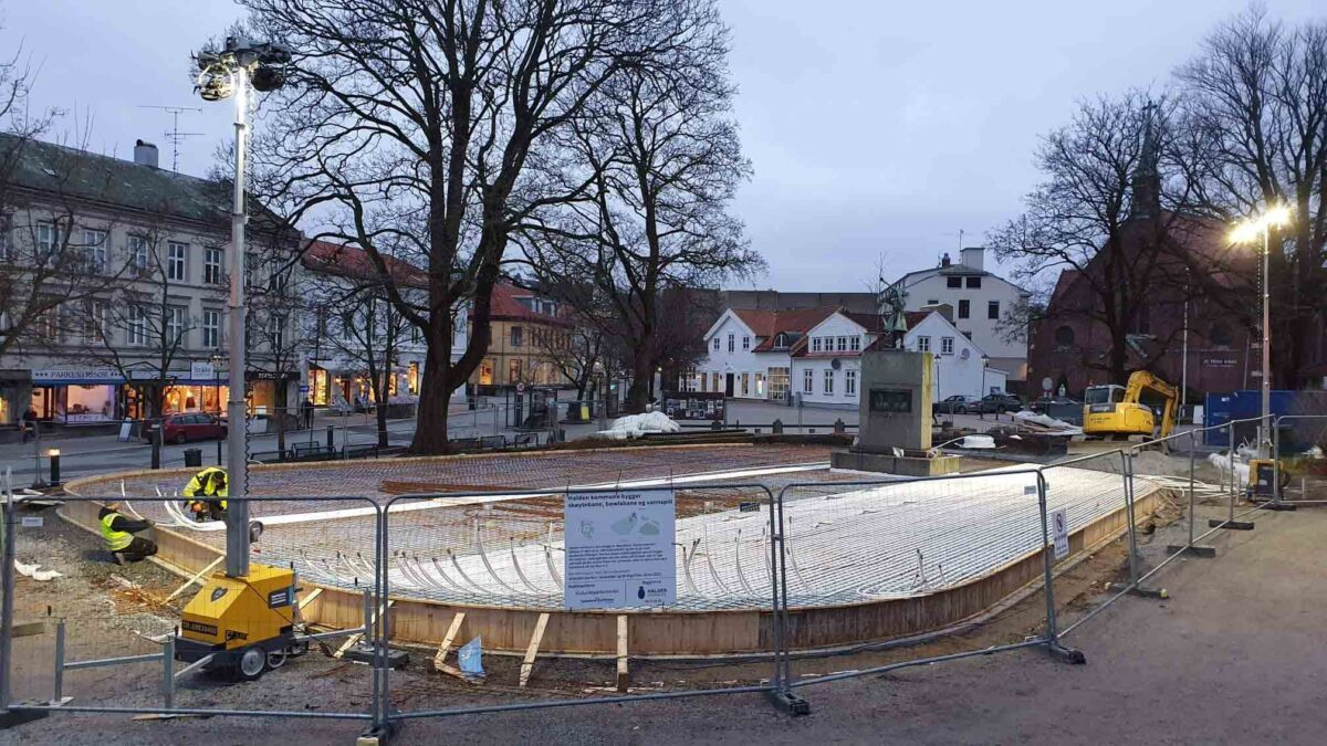 Halden – Urban Utebane (2020) — Halden sentrumsbane 2020